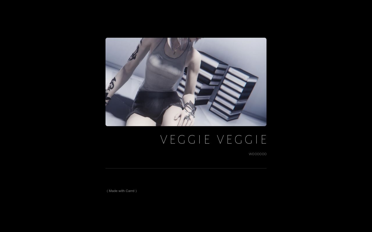 Carrd profile picture for @veg